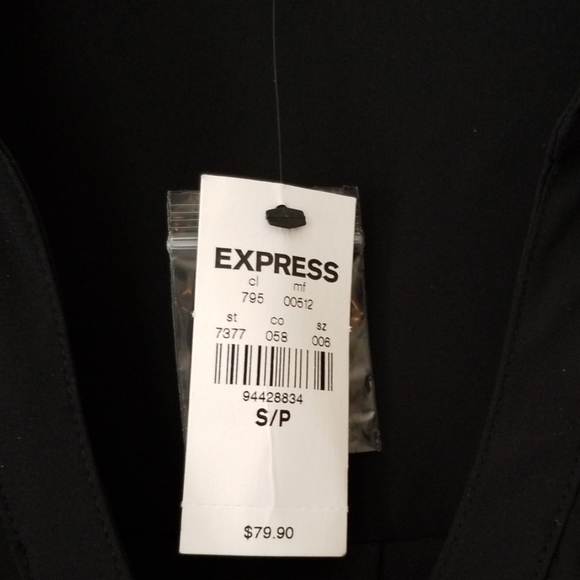 Dress Shirt Button Front Dress - Picture 3 of 4